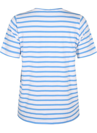 Koszulka z bawelny organicznej w paski, Marina Stripe, Packshot image number 1