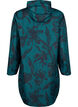 Kurtka przeciwdeszczowa z nadrukiem, Deep Teal Black, Packshot image number 1