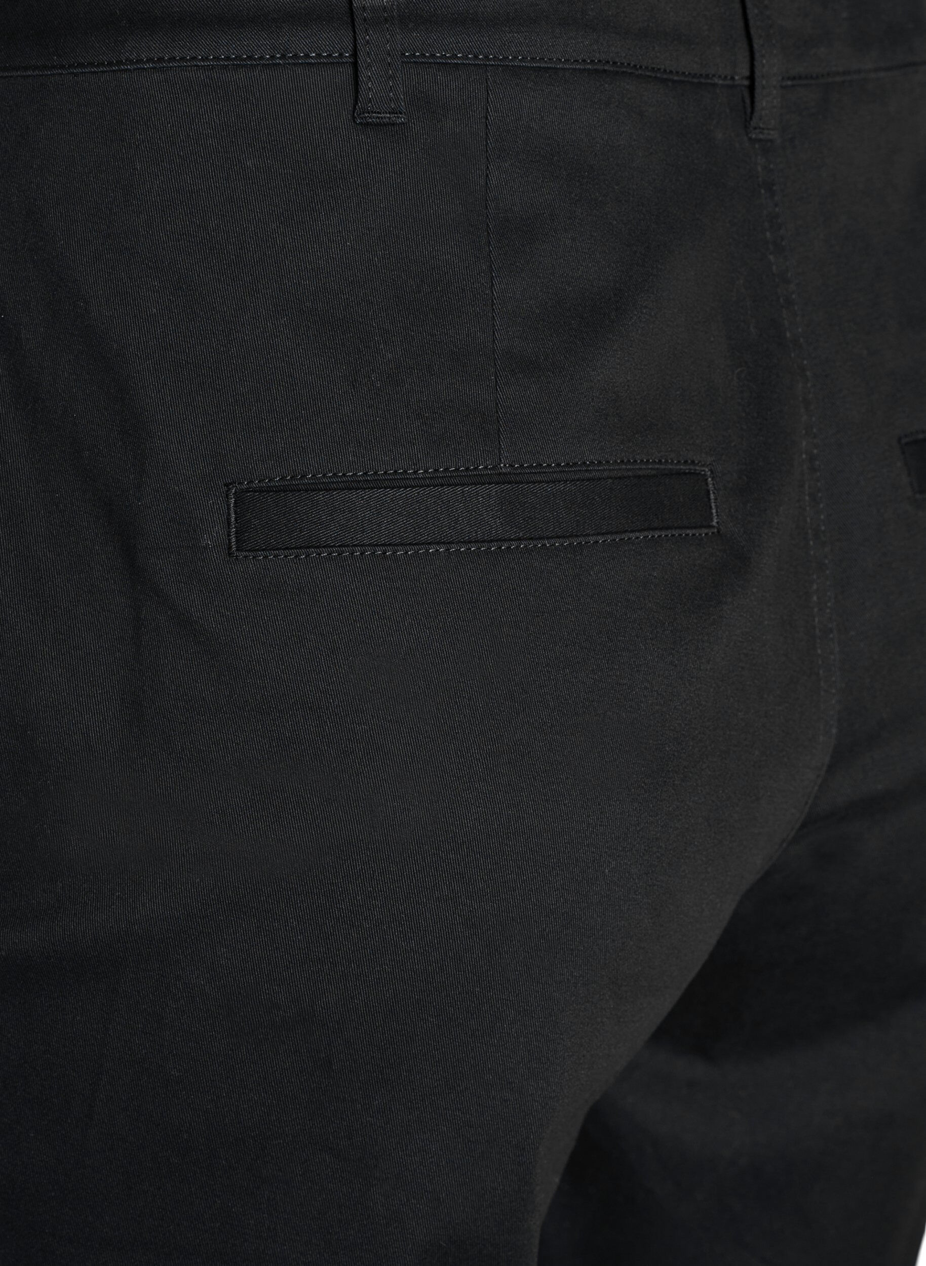 Zizzi Szorty chino z kieszeniami, Czarne, Packshot image number 3