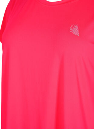 Koszulka treningowa z krótkim rekawem, Neon Diva Pink, Packshot image number 2