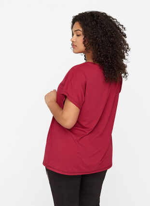 Koszulka, Beet Red, Model image number 1
