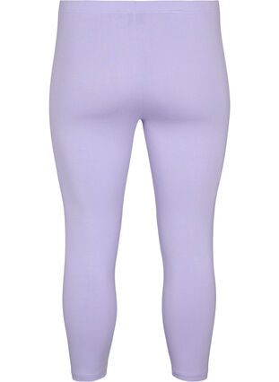 3/4-length wiskozowe legginsy w stylu basic, Lavender, Packshot image number 1