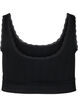 Soft, lace trim bra, Black, Packshot image number 1