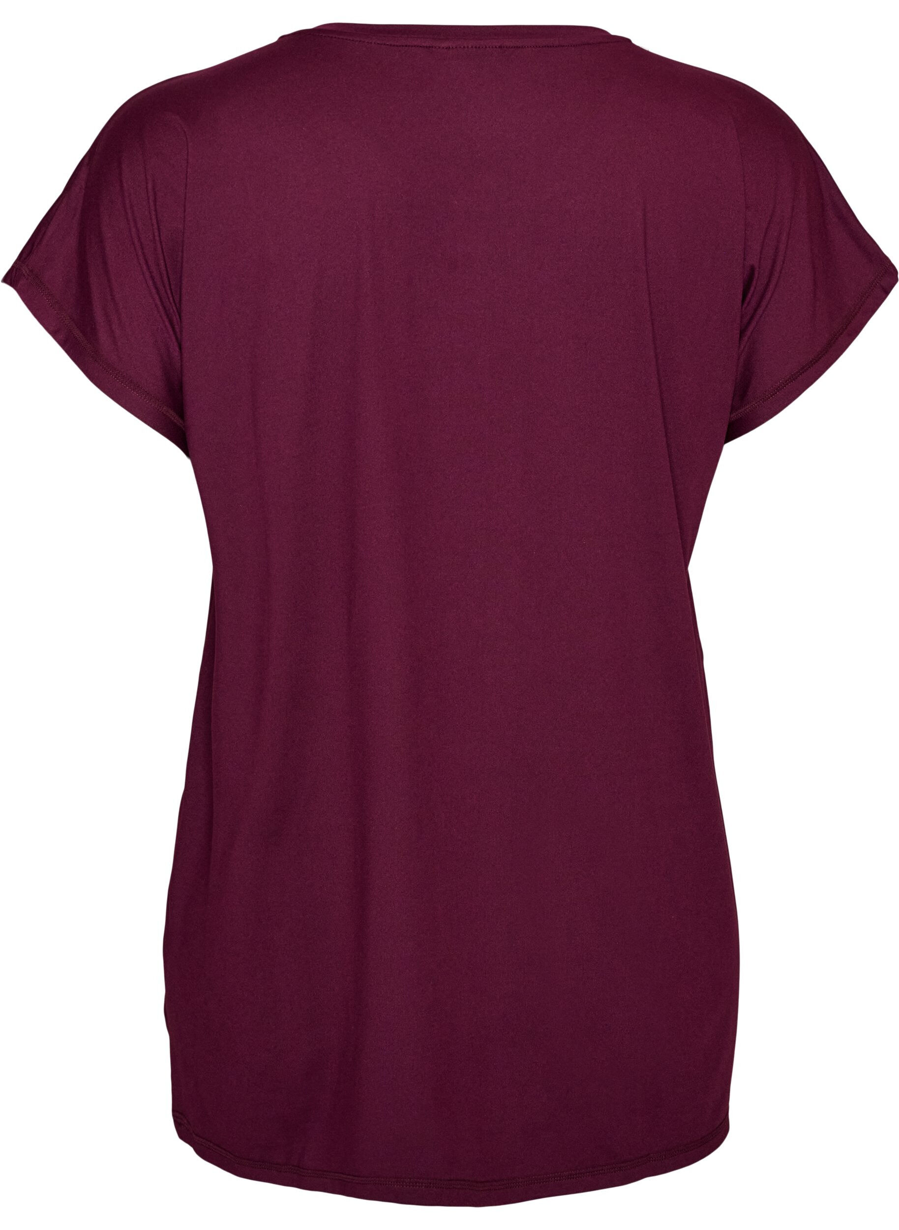 ZizziDlugi t-shirt treningowy, Fioletowy, Packshot image number 1