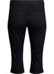 Emily slim dopasowane spodnie jeansowe 3/4’, Czarne, Packshot image number 1