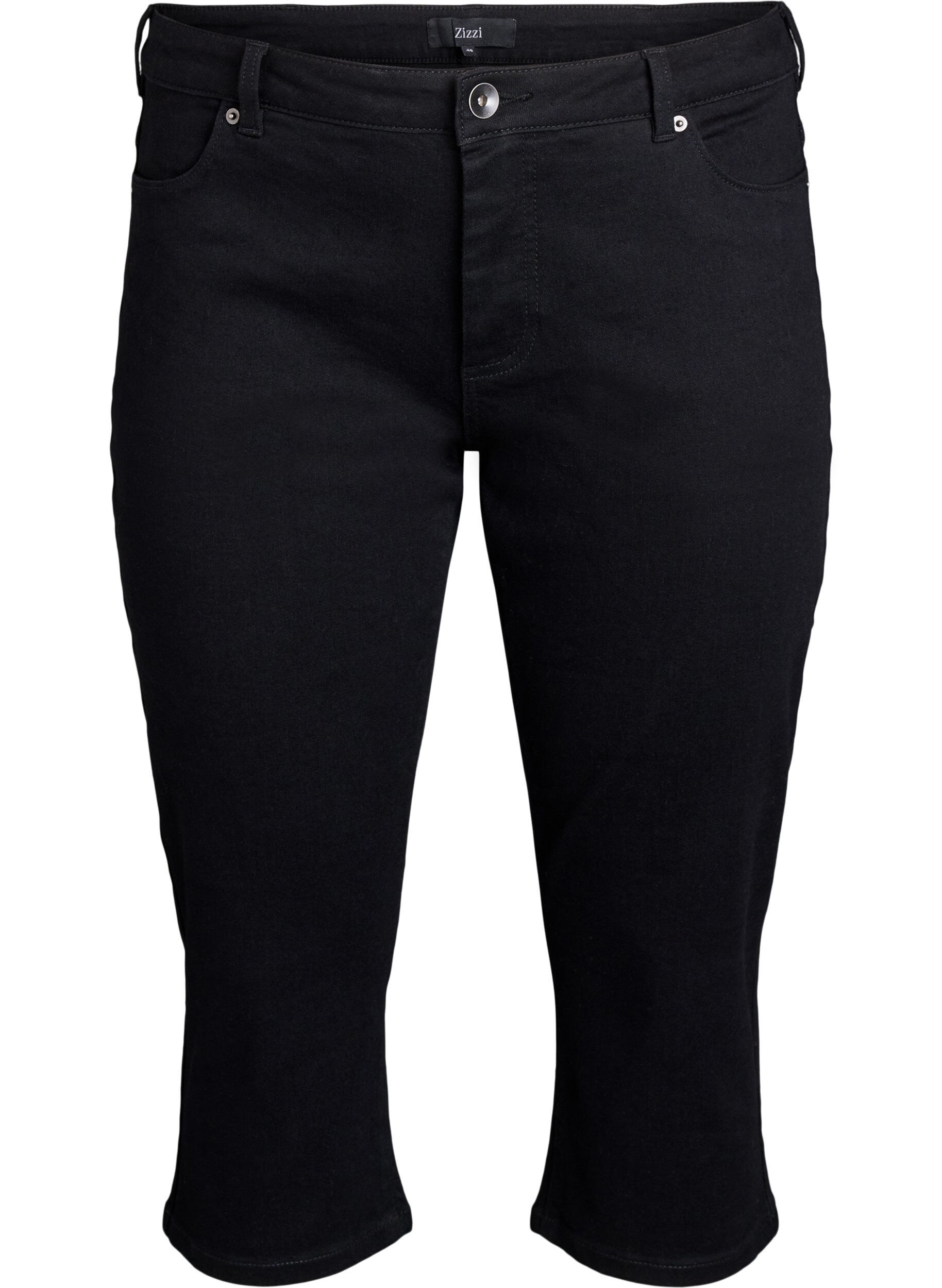 Emily slim dopasowane spodnie jeansowe 3/4&rsquo;