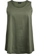 Bawelniany top o&nbsp;rozszerzanym fasonie, Zielony, Packshot image number 0