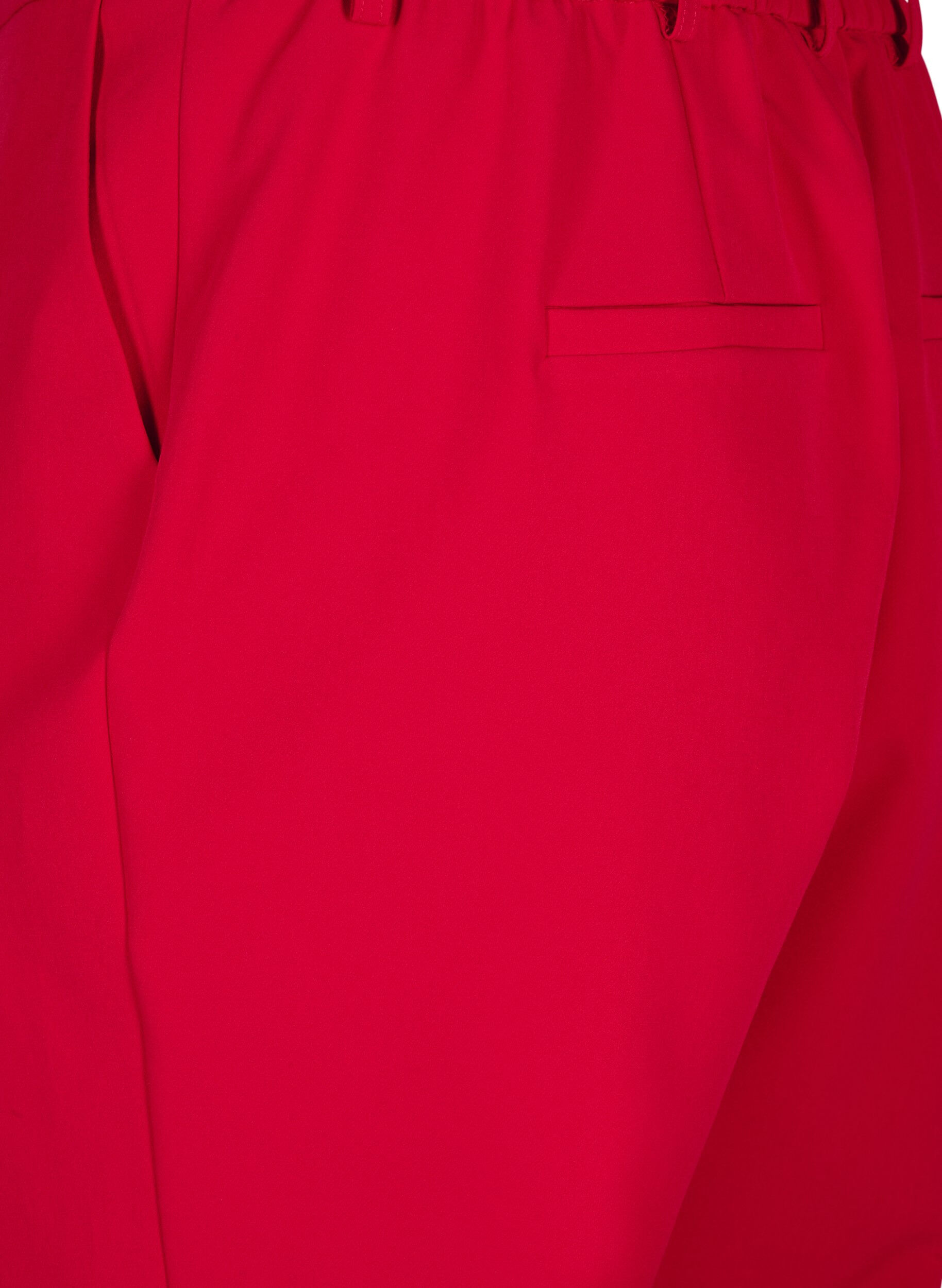 ZizziSpodnie garniturowe z kieszeniami, Tango Red, Packshot image number 3