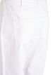 Dzinsy o prostym kroju z paskiem do wiazania, Biały, Packshot image number 3