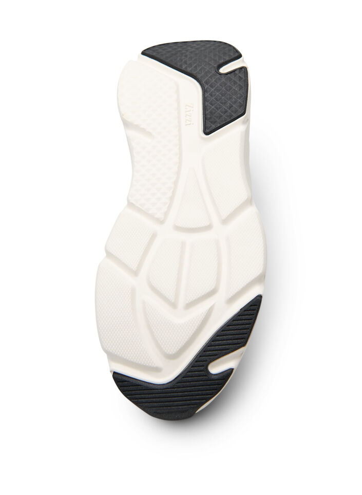 Wygodne sneakersy z amortyzujaca podeszwa, Biały, Packshot image number 4