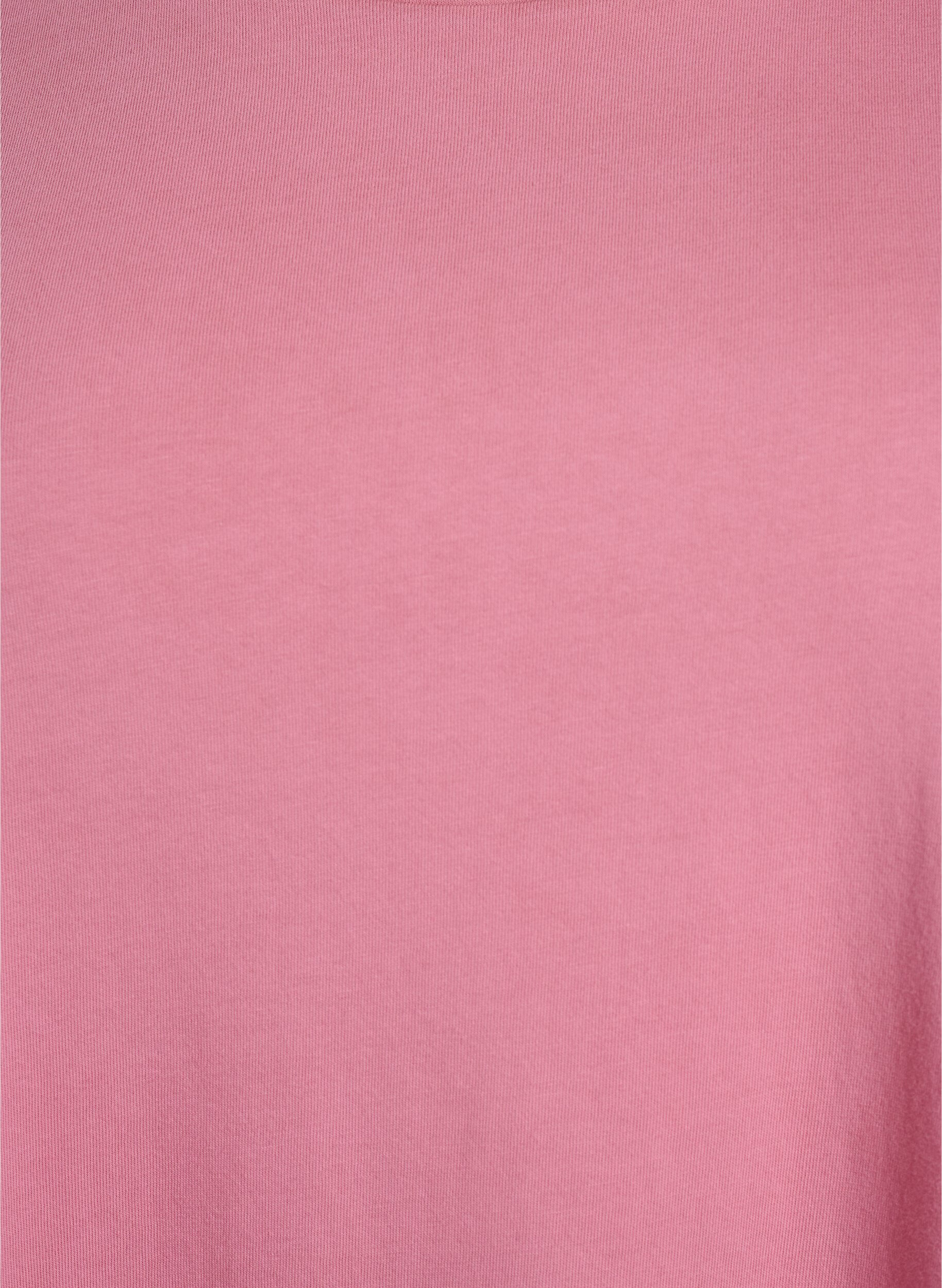 Zizzi Kr&oacute;tka trapez&oacute;wka o spranym wygladzie, R&oacute;żowy, Packshot image number 2