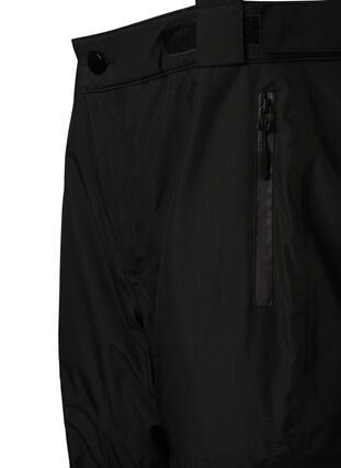 Spodnie narciarskie z szelkami, Black, Packshot image number 2