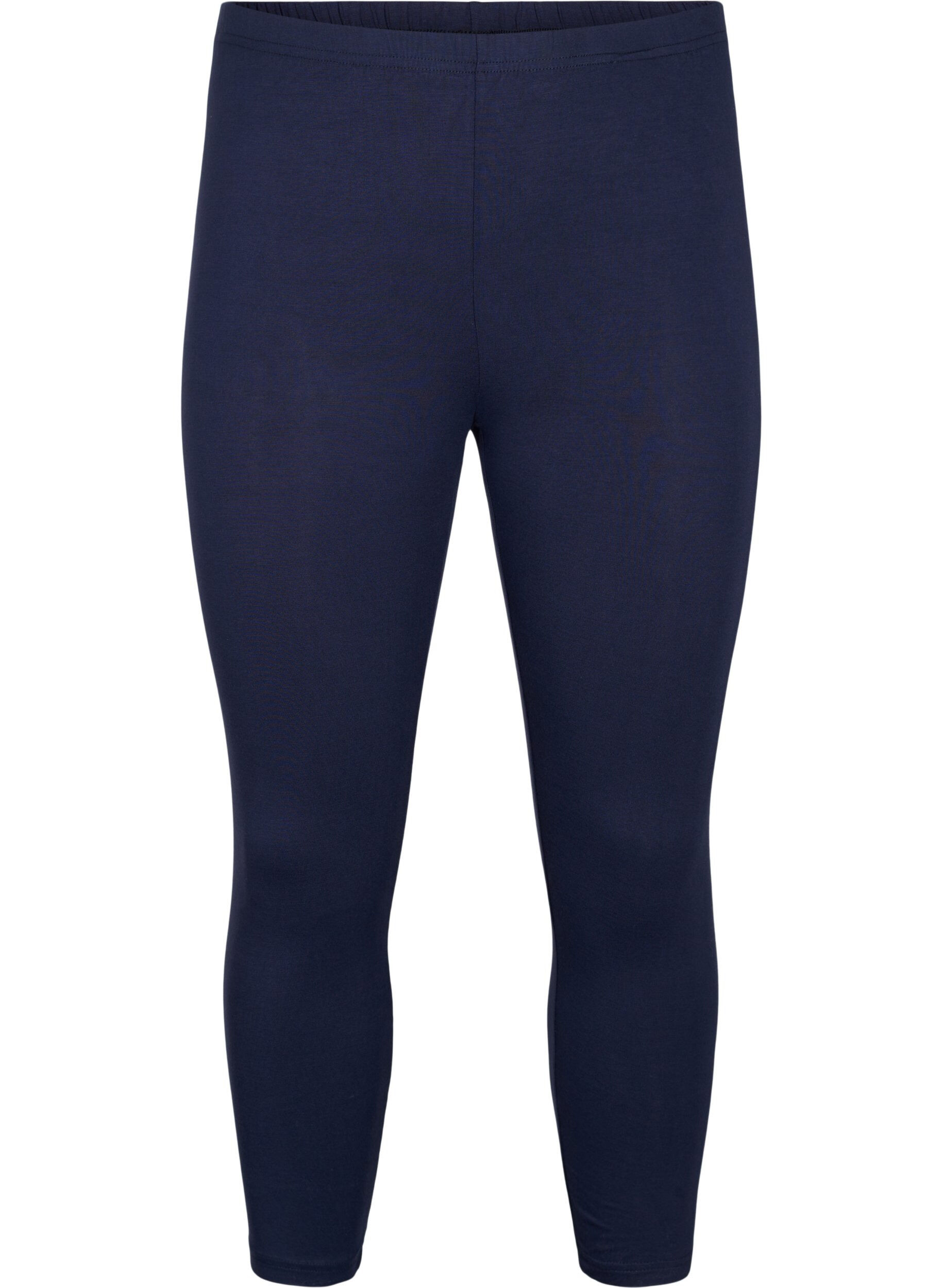 3/4-length wiskozowe legginsy w stylu basic