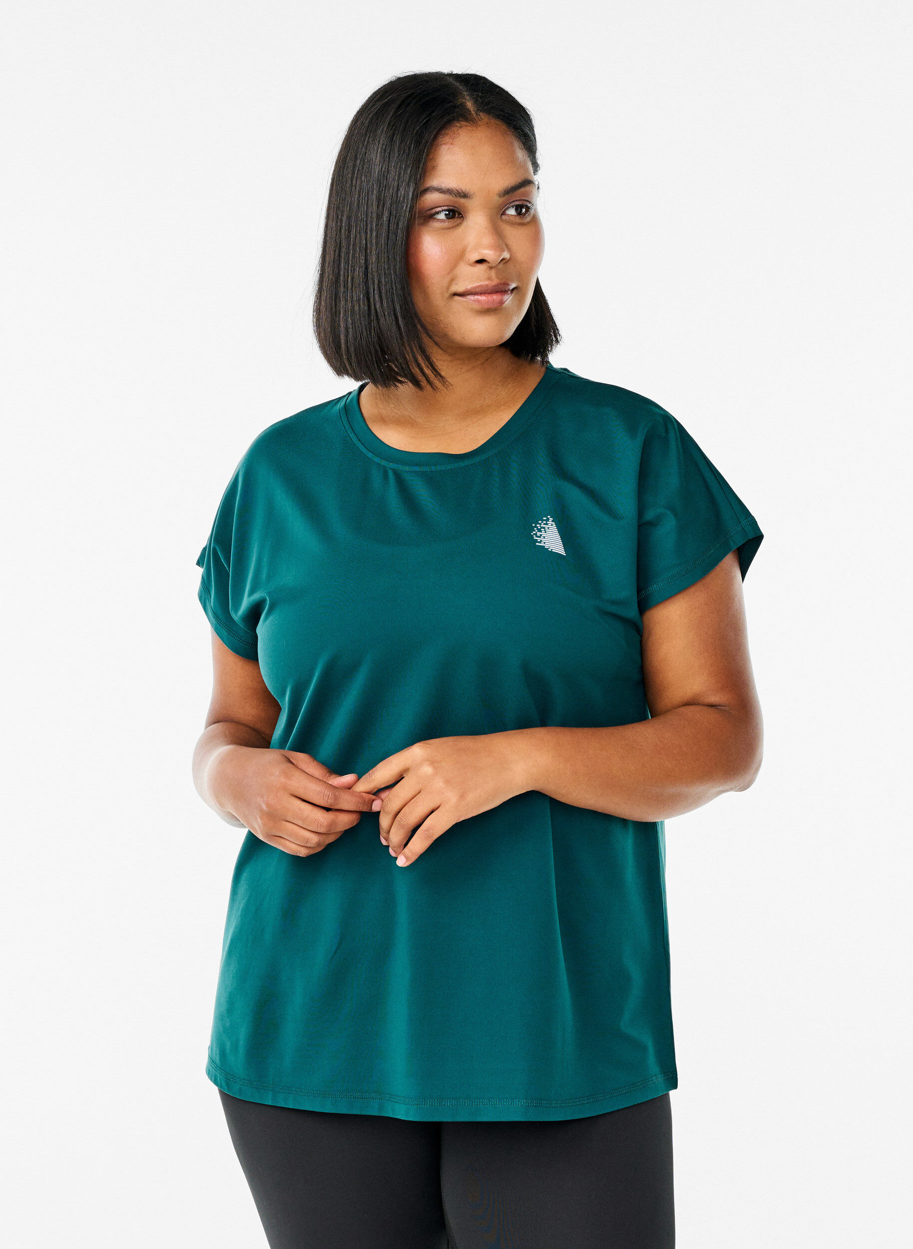 Koszulka, Zielony, Model