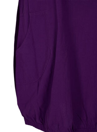 Bawelniana sukienka z krótkim rekawem, Violet Indigo, Packshot image number 3