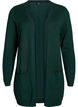 Dlugi, dzianinowy kardigan z mieszanki wiskozy, Zielony, Packshot image number 0