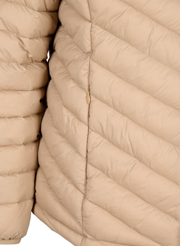 Lekka kurtka z kieszeniami, Brązowy, Packshot image number 3