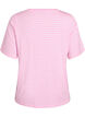 Koszulka z TENCEL&trade; Lyocell i paskami, R&oacute;żowy, Packshot image number 1