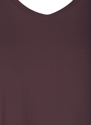 Koszulka typu basic z dekoltem w serek, Fudge, Packshot image number 2