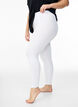 Legginsy basic z wiskozy, Biały, Model image number 0