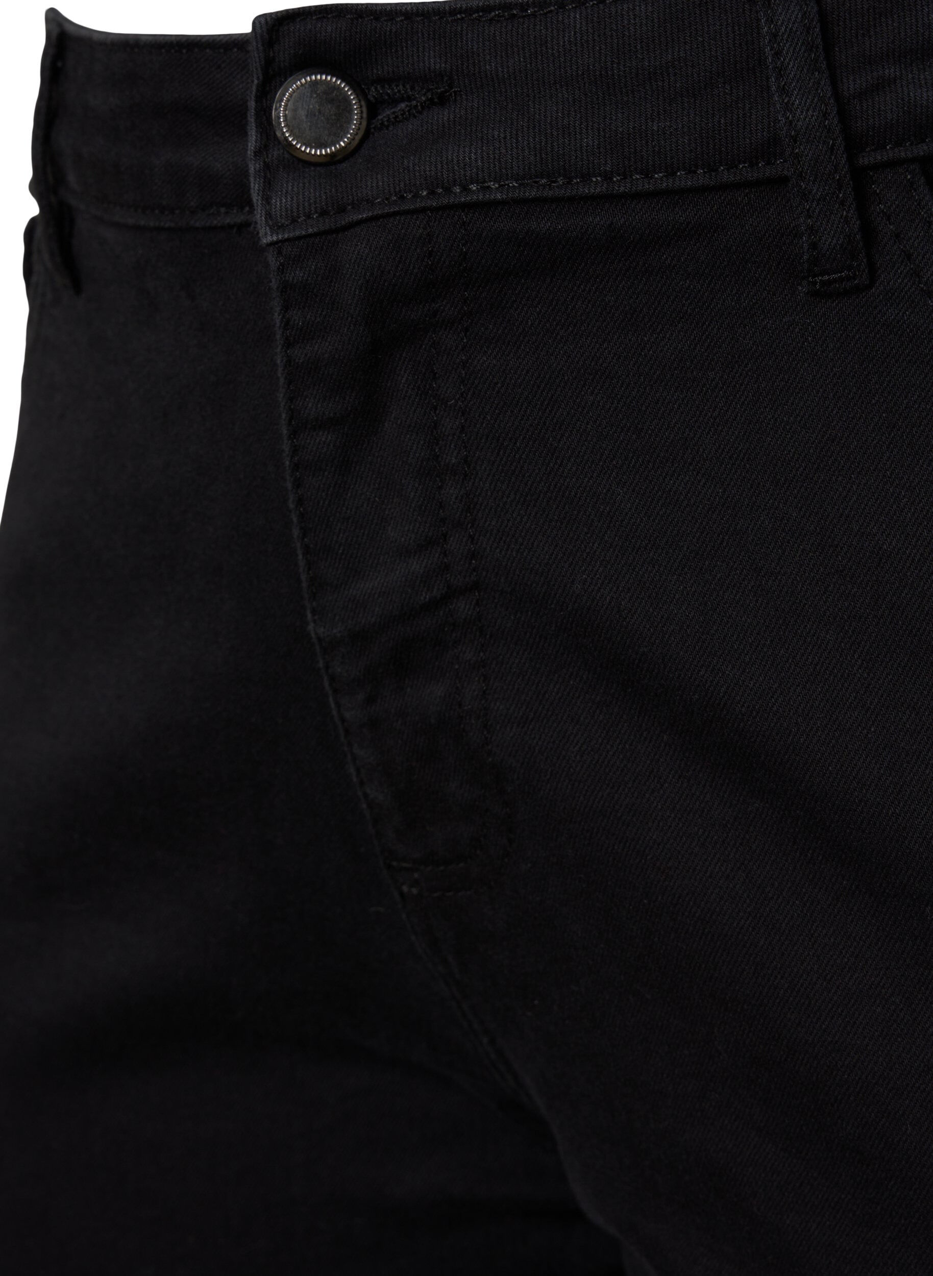 Zizzi Jeansy typu bootcut Ellen z wysoka talia, Czarne, Packshot image number 2