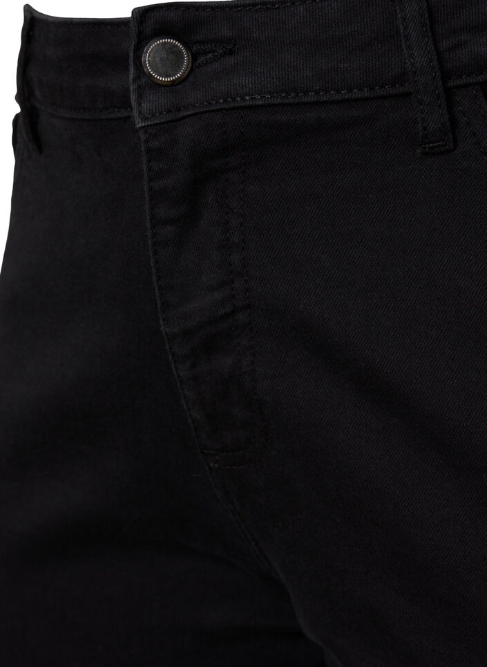  Jeansy typu bootcut Ellen z wysoka talia, Czarne, Packshot image number 2