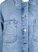 Luzna kurtka jeansowa z guzikami, Light blue denim, Packshot image number 2