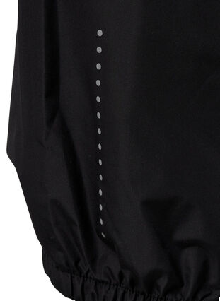 Spodnie przeciwdeszczowe z odblaskami, Black w. Reflex, Packshot image number 3