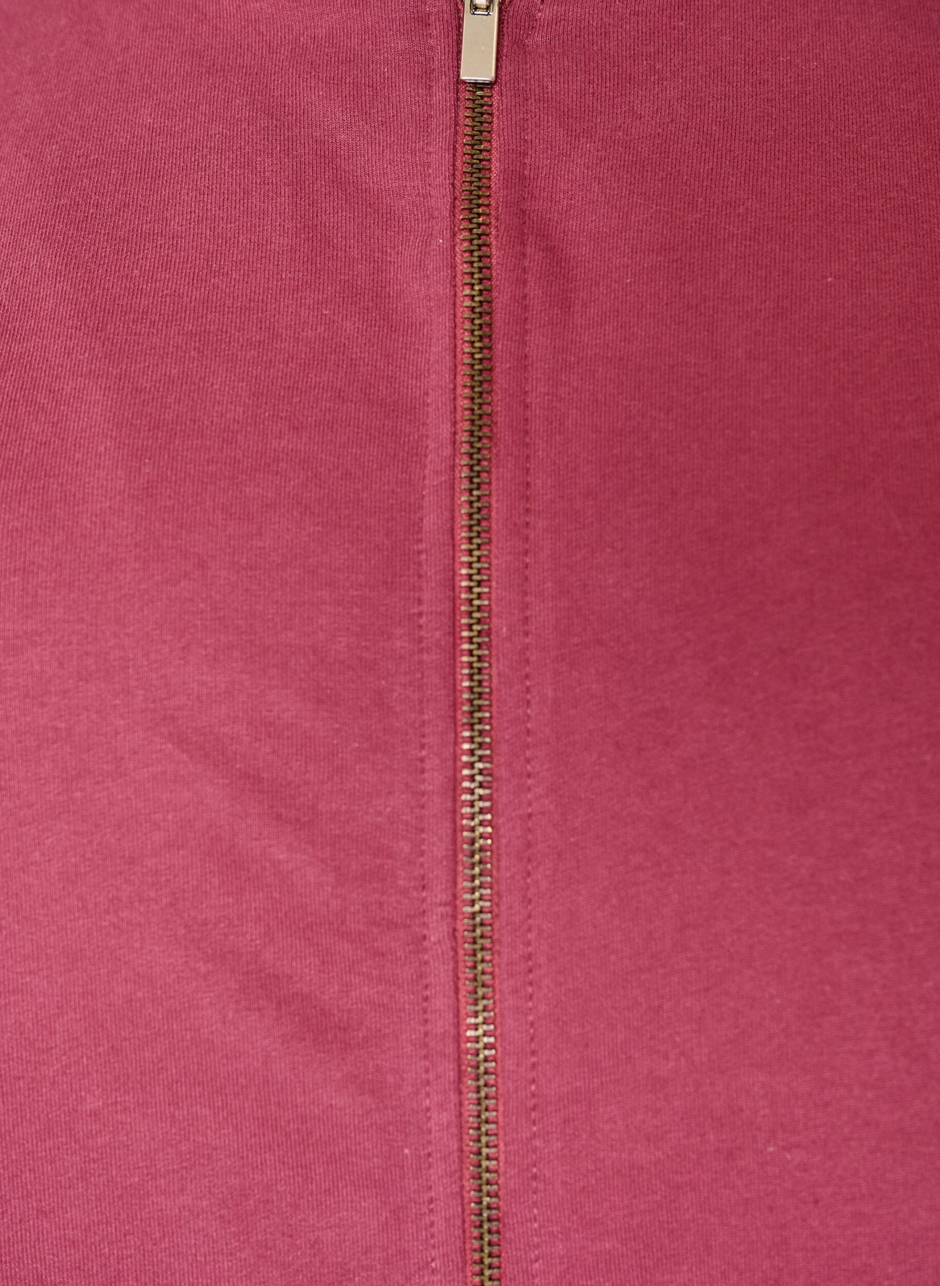ZizziBluza z kapturem z nadrukiem na plecach, Czerwony, Packshot image number 2
