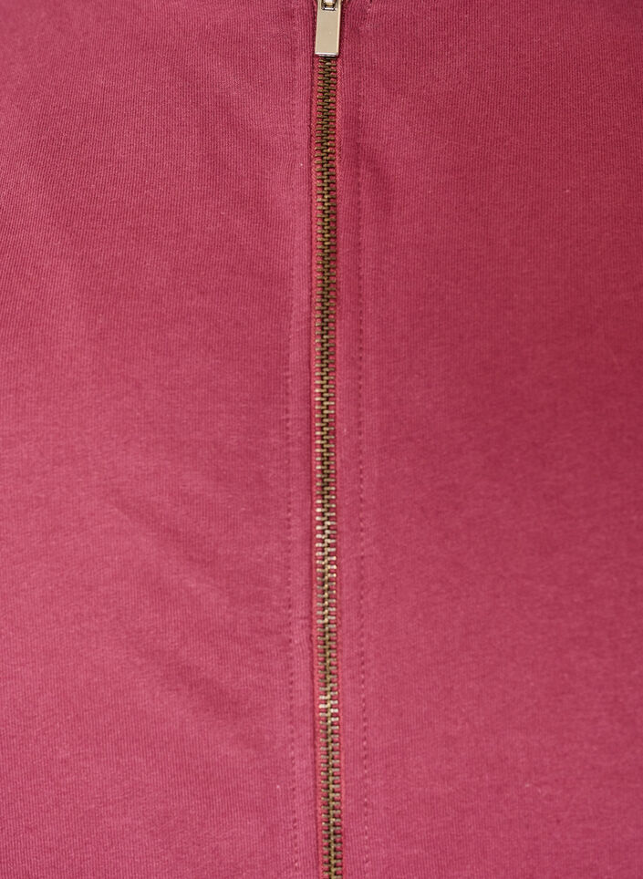 Bluza z kapturem z nadrukiem na plecach, Czerwony, Packshot image number 2