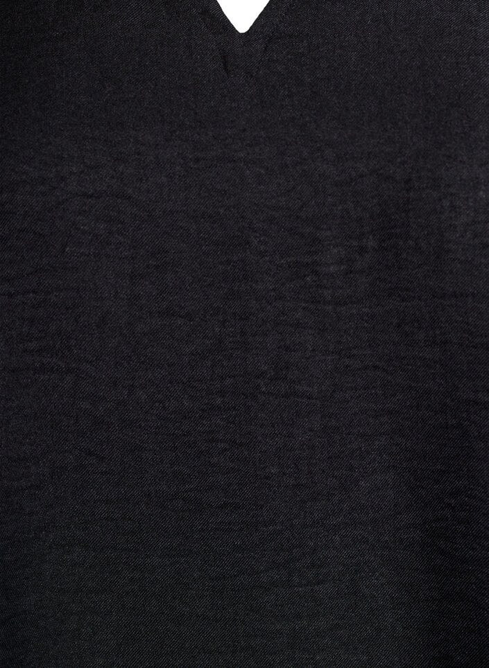 Tunika z okraglym dekoltem, Czarne, Packshot image number 2