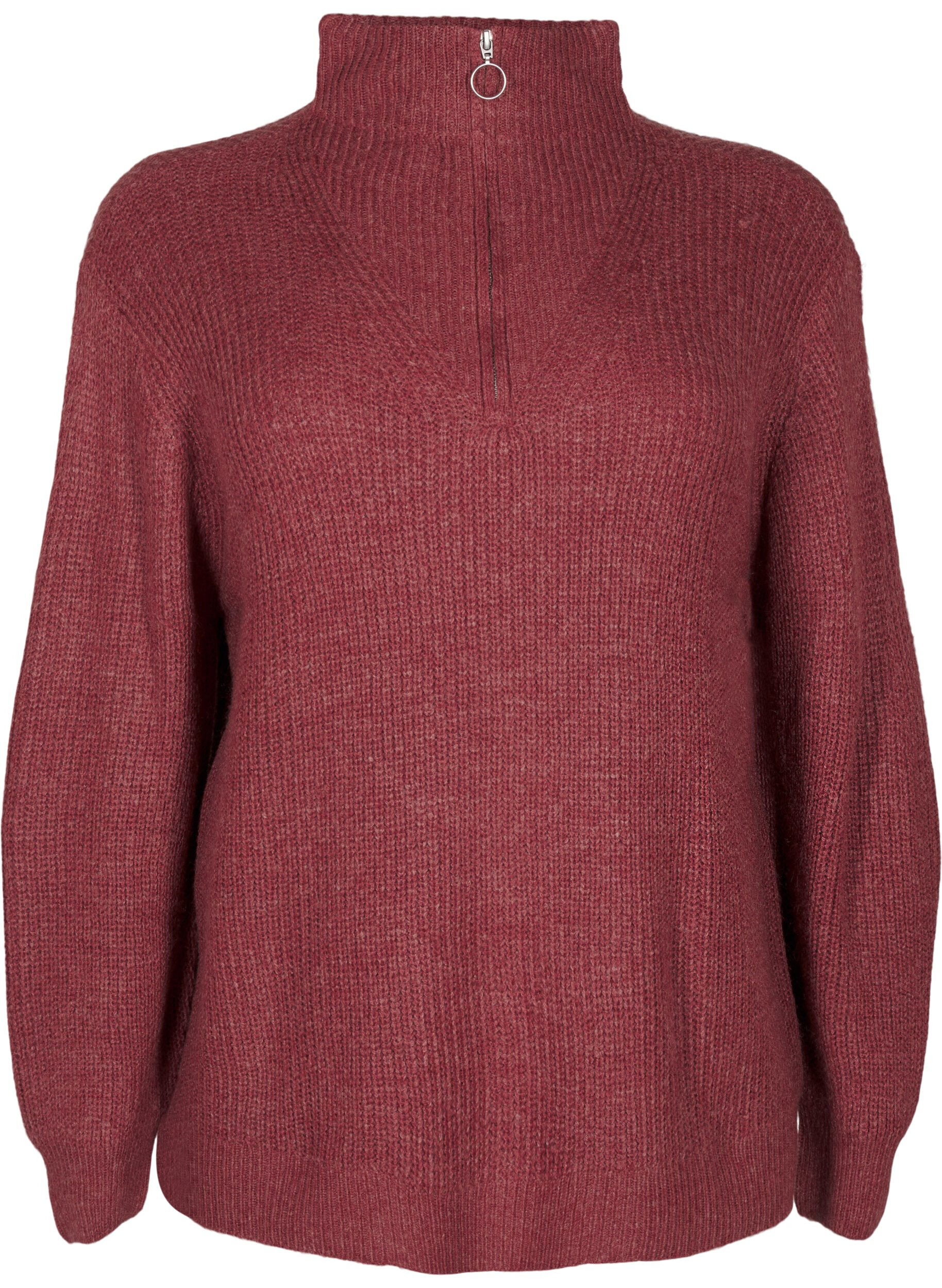 FLASH &ndash; dzianinowy golf z&nbsp;zamkiem