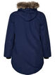 Nieprzemakalna parka z kapturem, Niebieskie, Packshot image number 1