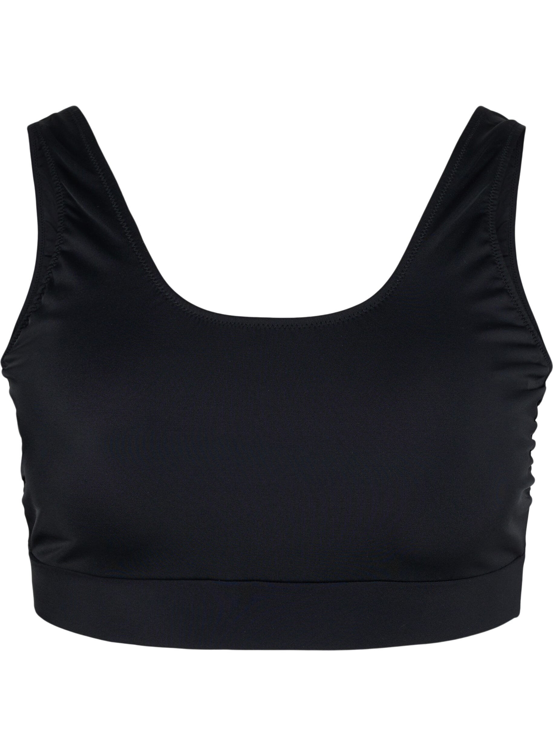 Zizzi G&oacute;ra od bikini z okraglym dekoltem, Black, Packshot image number 0