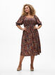 Letnia sukienka z wiskozy z nadrukiem paisley, Niebieskie, Model image number 1