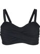 Bikini top, Black, Packshot image number 0