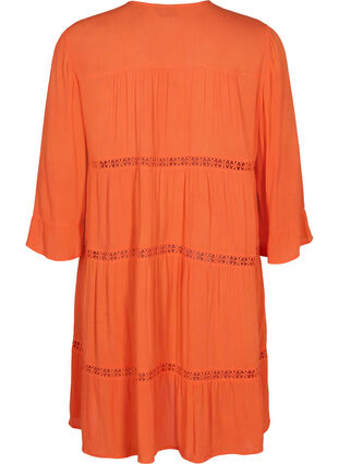 Wiskozowa sukienka plazowa, Nasturtium, Packshot image number 1