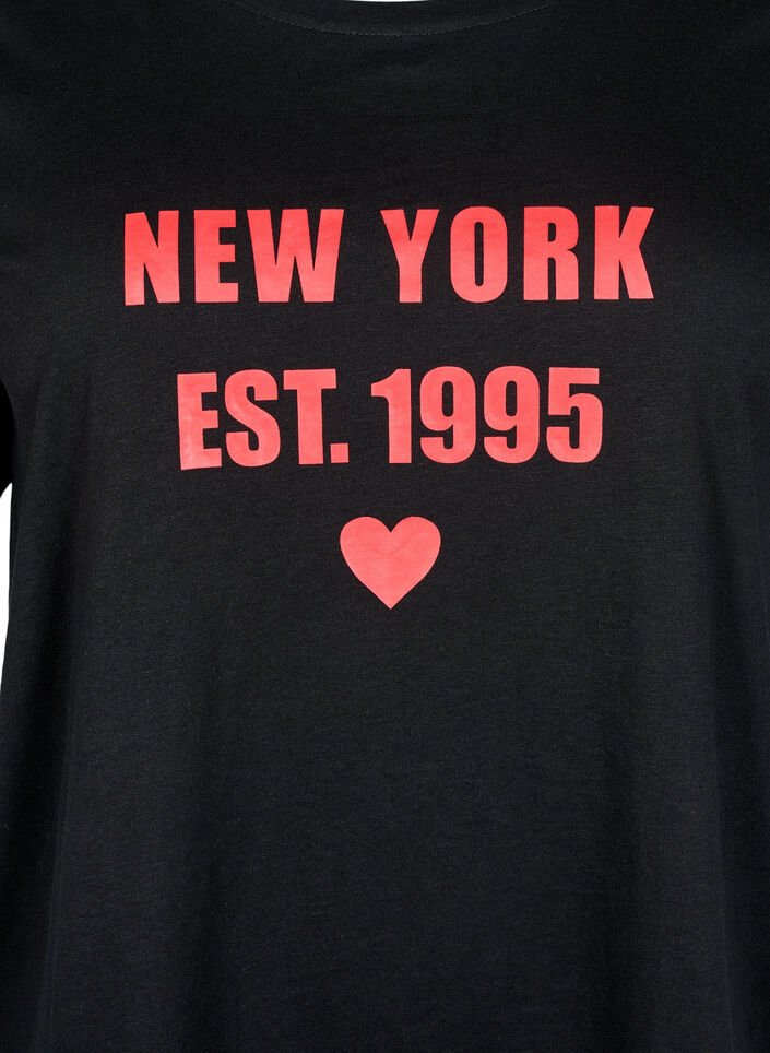 FLASH - T-shirt z nadrukiem, Czarne, Packshot image number 2