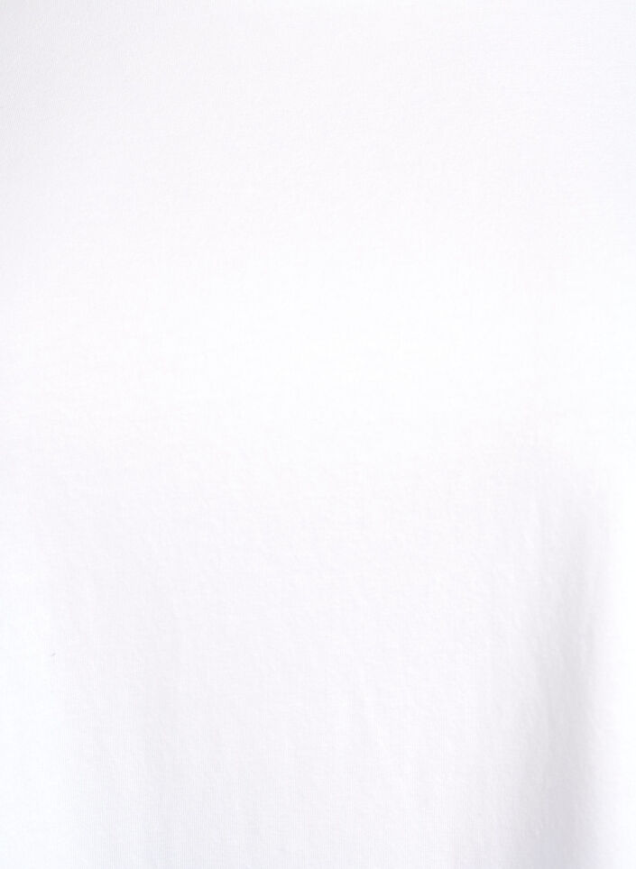 Podstawowy top z dzerseju z dlugim rekawem, Biały, Packshot image number 2