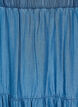 Dzinsowa spódnica maxi z falbankami, Niebieskie, Packshot image number 2