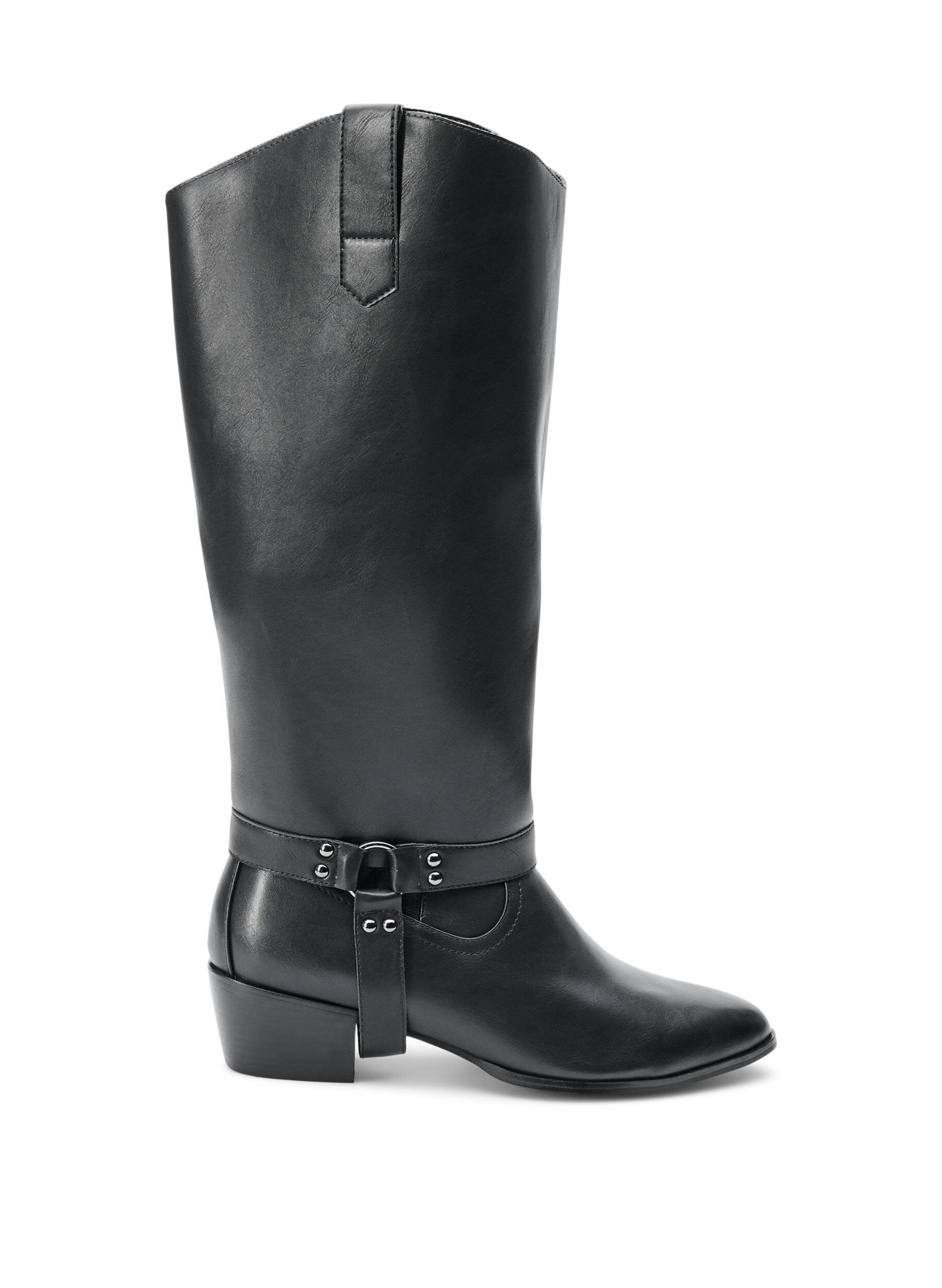 Extra Szerokie - Wysokie buty z odpinanymi cholewkami