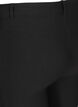 Dopasowane spodnie capri z mieszanki wiskozy, Czarne, Packshot image number 3
