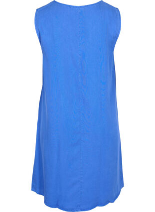 Sukienka Spencer z dekoltem w szpic, Dazzling Blue, Packshot image number 1