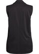 Blezer bez rekawów z klasycznymi klapkami, Czarne, Packshot image number 1
