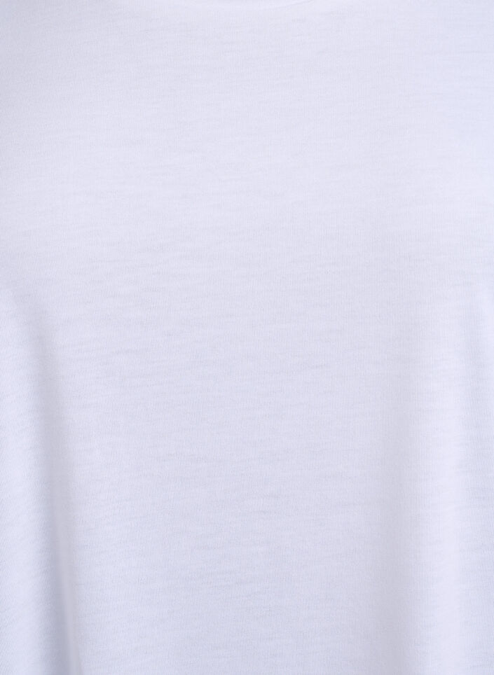 Koszula nocna z krótkim rekawem i nadrukiem tekstowym, , Packshot image number 2