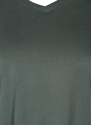 Koszulka typu basic z dekoltem w serek, Urban Chic, Packshot image number 2