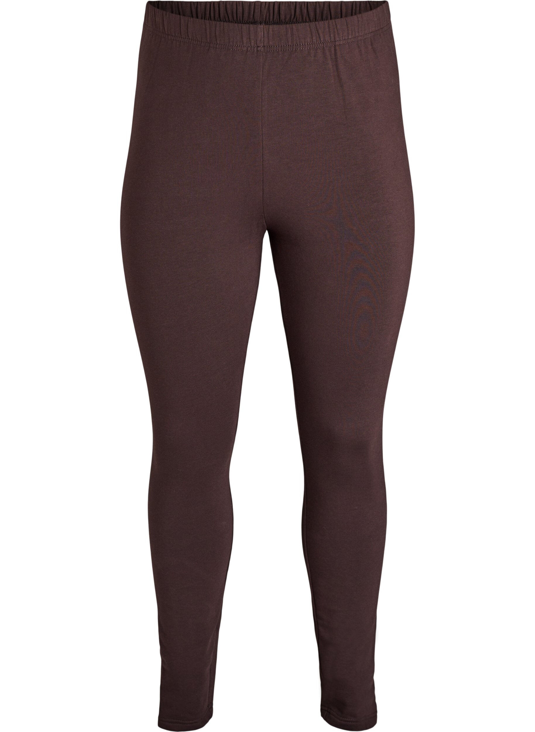 ZizziBawelniane legginsy z podszewka, Brązowy, Packshot image number 0