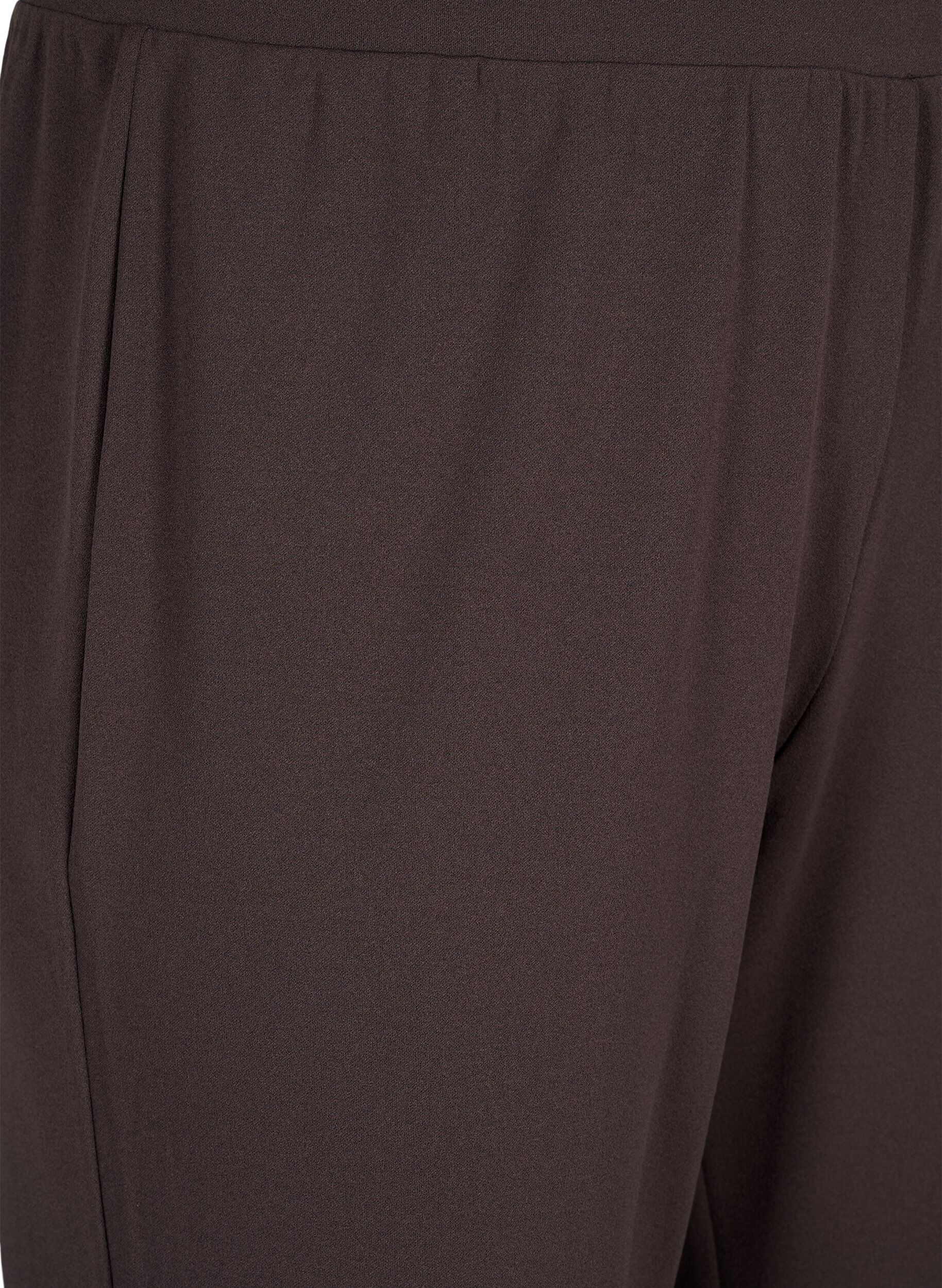 Zizzi Spodnie o prostym kroju, Brązowy, Packshot image number 2