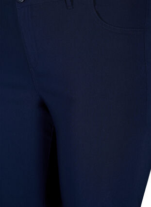 Klasyczne spodnie z mieszanki wiskozy, Night Sky, Packshot image number 2