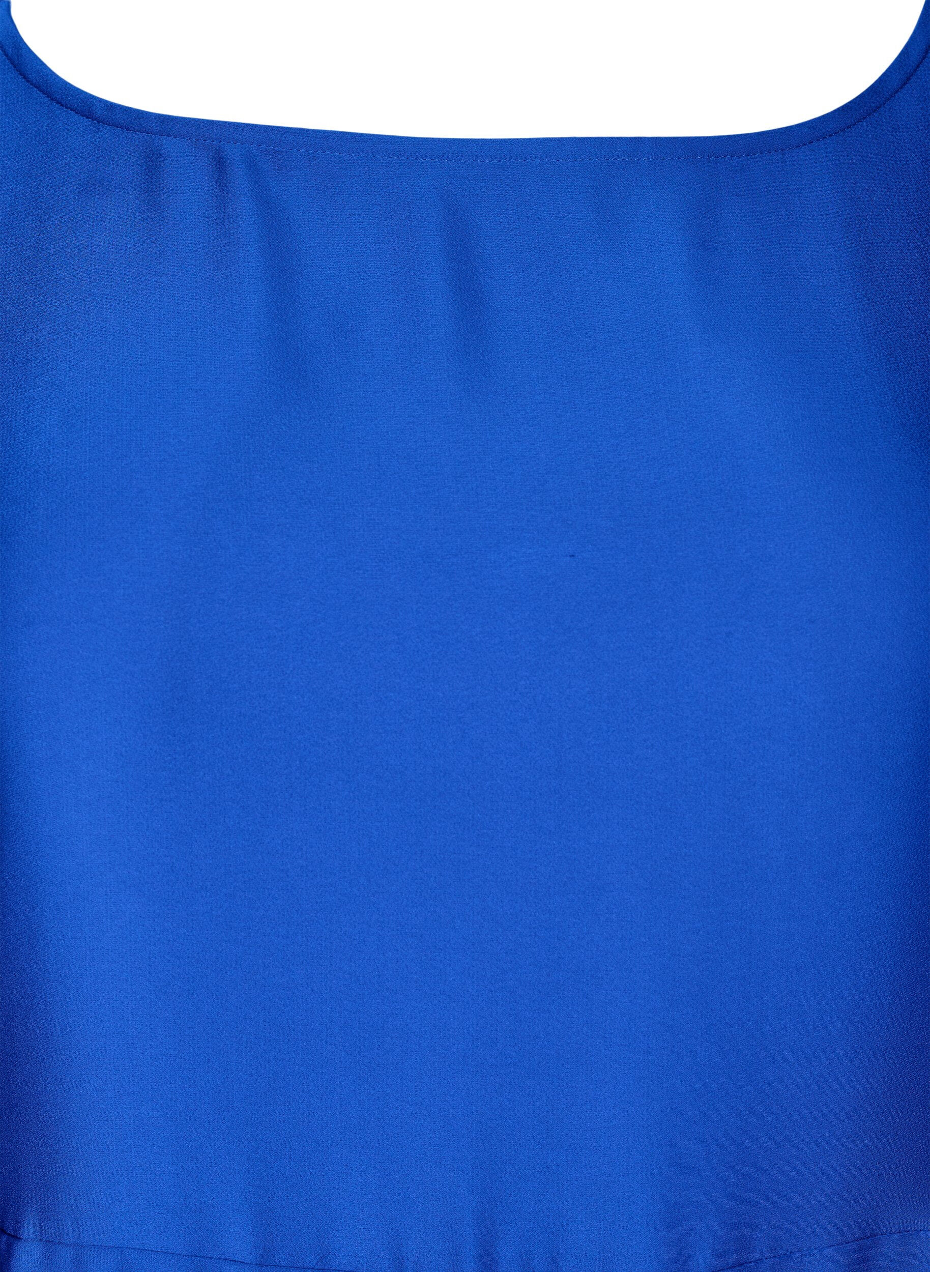 Zizzi Satynowa sukienka z bufiastymi rekawami, Surf the web, Packshot image number 2